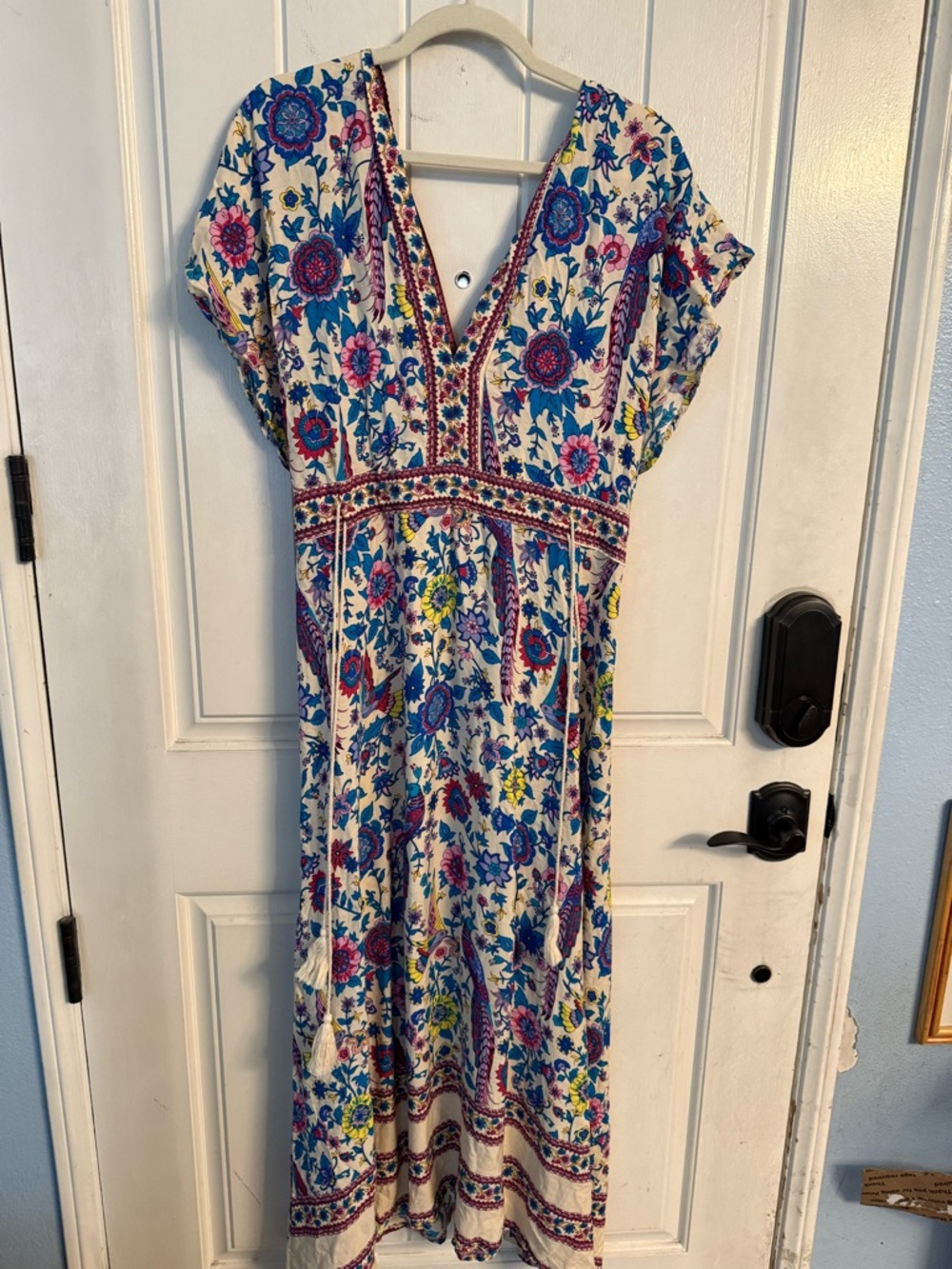 Coco Cabana Floral V-Neck Maxi Dress